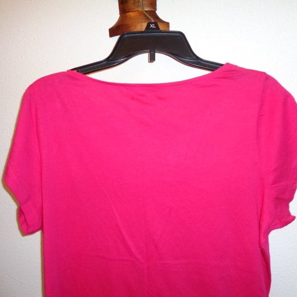 CHAPS Pink Top Size Large NWT - Picture 8 of 10